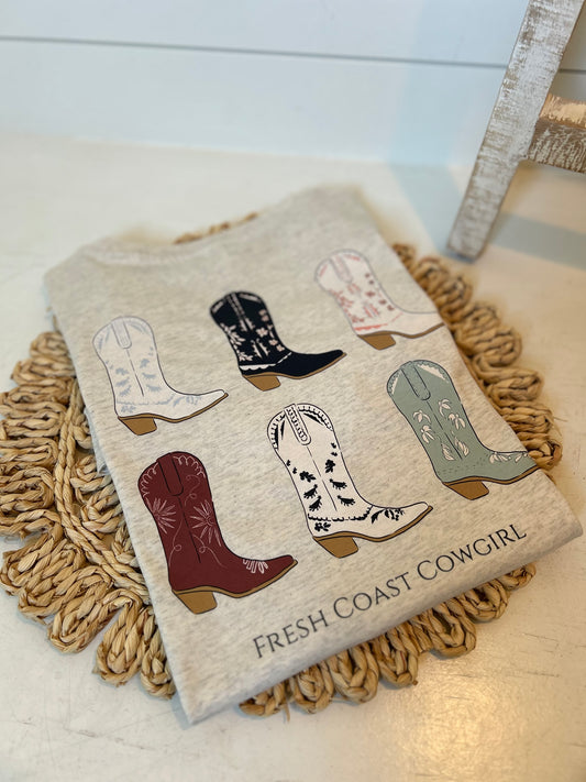 Fresh Coast Boots Tshirt